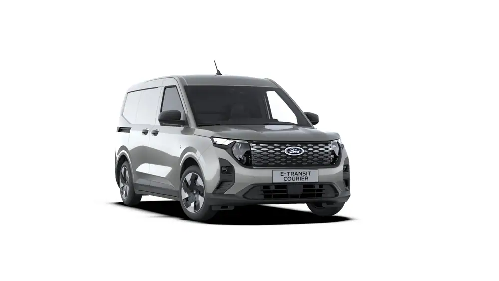Nieuw Ford V769 transit courier Trend BEV 43kWh 136pk / 100kw A1 BEV 43kWh PN4HS - "Solar Silver" Metaalkleur (Sound Edition) 1