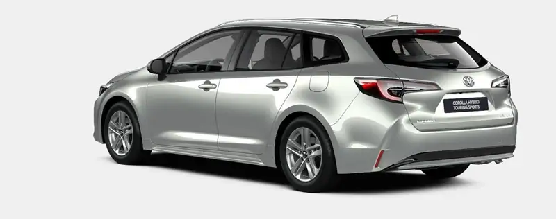 Nieuw Toyota Corolla hb & ts Hatchback 1.8 Hybrid CVT Dynamic LHD 1F7 - ULTRA SILVER METALLIC 2