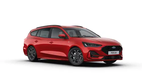 Nieuw Ford Focus mca (c519) ST-Line X 1.0i EcoBoost 155pk / 114kW mHEV A7 - Clipper PN4JG - "Fantastic Red" Exclusieve metaalkleur