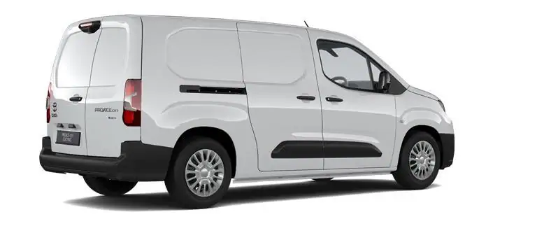 Nieuw Toyota Proace city ev Panel Van LWB Full Electric (50kWh) E-To EPR - Icy White 3