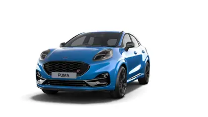 Nieuw Ford Puma ST Ultimate 1.0i EcoBoost mHEV 160pk / 119kW A7 73B - Speciale niet-metaalkleur "Azura Blue"