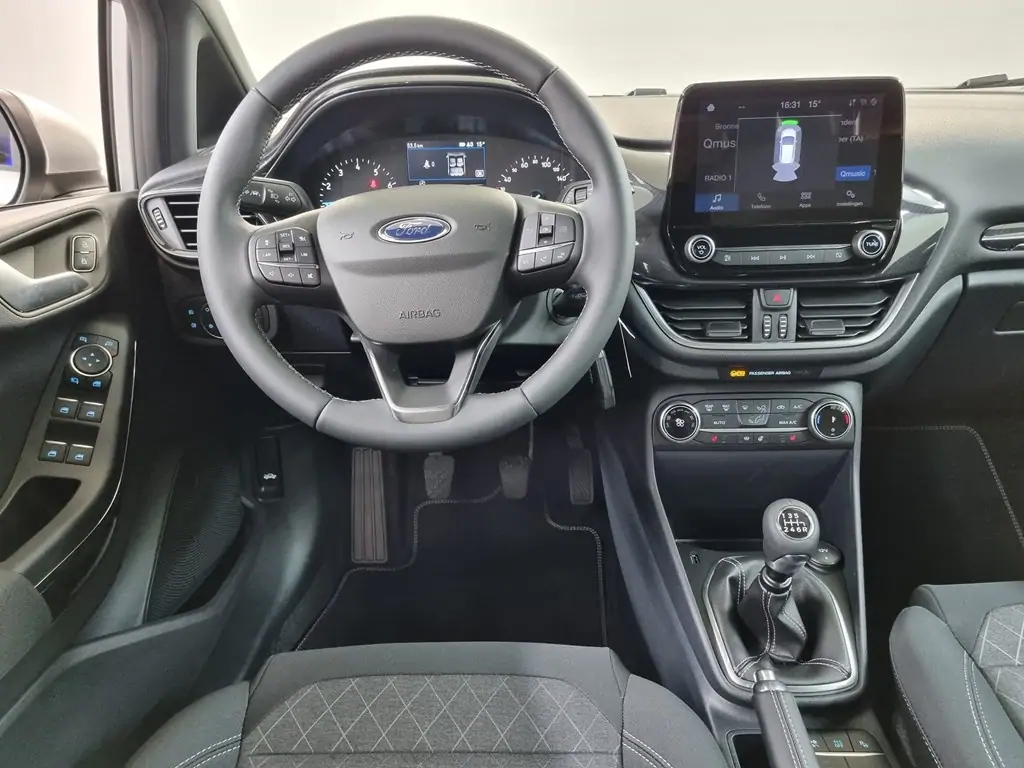 Demo Ford All-new ford fiesta Active 1.0i EcoBoost mHEV 125ps / 92kW M6 - 5d JK6 - Metaalkleur "Moondust Silver" 3
