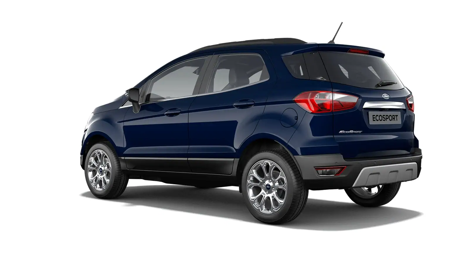 Nieuw Ford New ecosport Titanium 1.0i EcoBoost 125pk / 92kW M6 - 5d 6GE - Niet-metaalkleur "Blazer Blue" 3