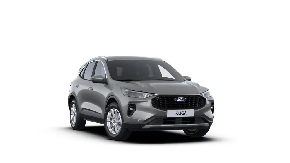 Nieuw Ford Kuga mca (cx482) Titanium 2.5i PHEV 243pk/178kW - HF55 Auto PN4HS - Solar Silver, metaalkleur 1