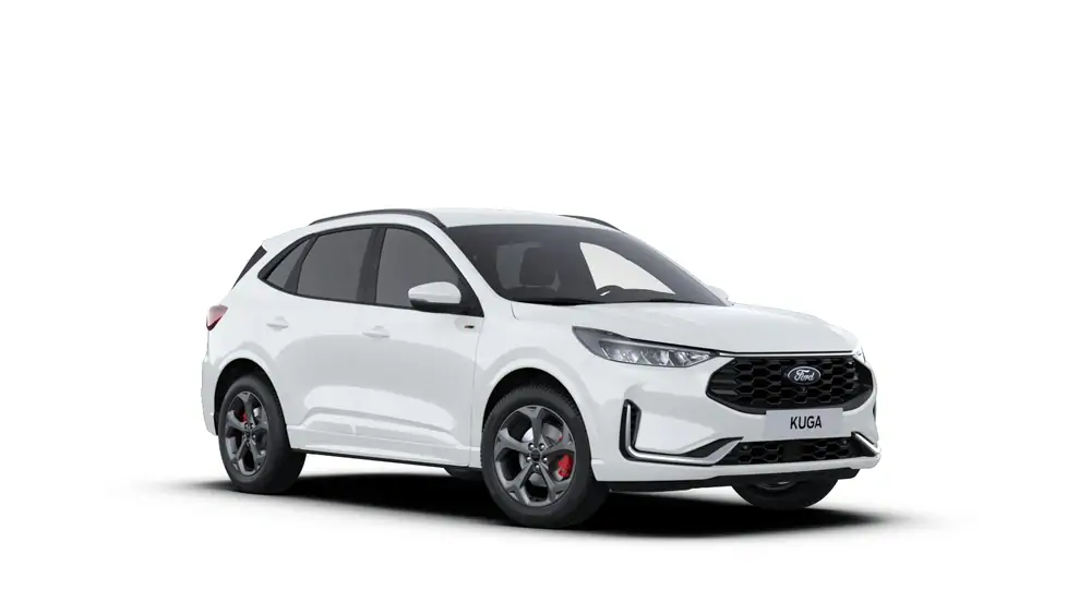 Nieuw Ford Kuga mca ST-Line X 1.5i EcoBoost 150pk/110kW - M6 PN3GZ - "Frozen White" Speciale niet-metaalkleur 1
