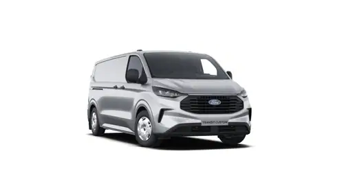 Demo Ford Transit custom v710 TOURNEO 320L TITANIUM 2.0TD150 S6.2 M6 FWD LWB 2.0 150pk N1 AXM - Metaalkleur: Moondust Silver