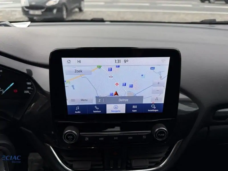 Occasie Ford Puma Titanium 1.0i EcoBoost mHEV 125pk / 92kW A7 2ZI - Speciale metaalkleur "Desert Island Blue" 18