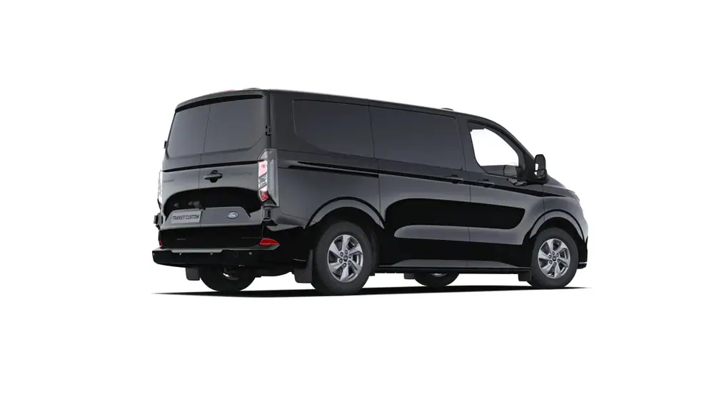 Nieuw Ford Transit custom v710 BESTELWAGEN 320L LIMITED 2.0TD170 T6.2 A8 FWD LWB 2.0 170pk PN4GM - AGATE BLACK 3