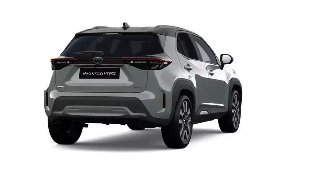 Nieuw Toyota Yaris cross B-SUV 1.5 TNGA HEV 130 2WD CVT Style LHD M21 - Urban Khaki/ Black 4