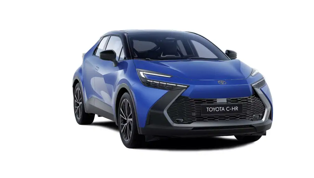 Nieuw Toyota Toyota c-hr 5 d. 1.8L Hybrid CVT Prime LHD M78 - Dark Blue Mica (8N8)/ Black (2 1