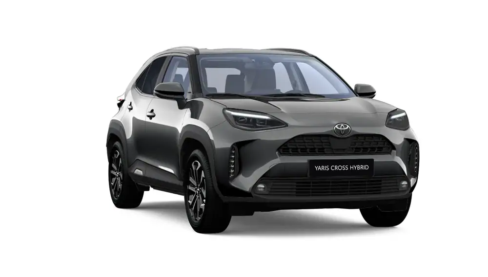 Nieuw Toyota Yaris cross B-SUV 1.5 TNGA HEV 2WD CVT Dynamic Plus 1G3 - Grey Metallic 2