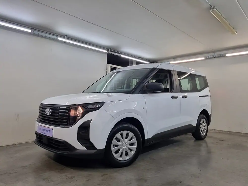Demo Ford V769 tourneo courier Trend 1.0 Ecoboost 125pk / 92kw M6 BAA - Frozen White 1