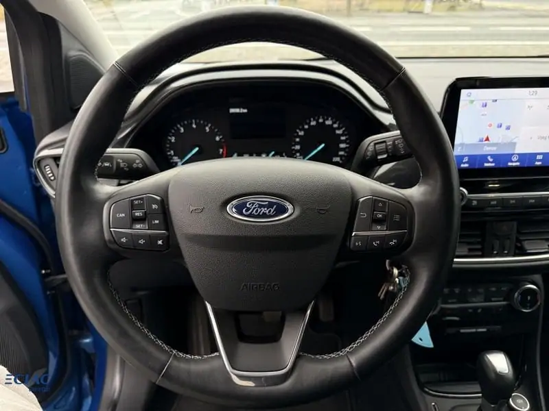 Occasie Ford Puma Titanium 1.0i EcoBoost mHEV 125pk / 92kW A7 2ZI - Speciale metaalkleur "Desert Island Blue" 12