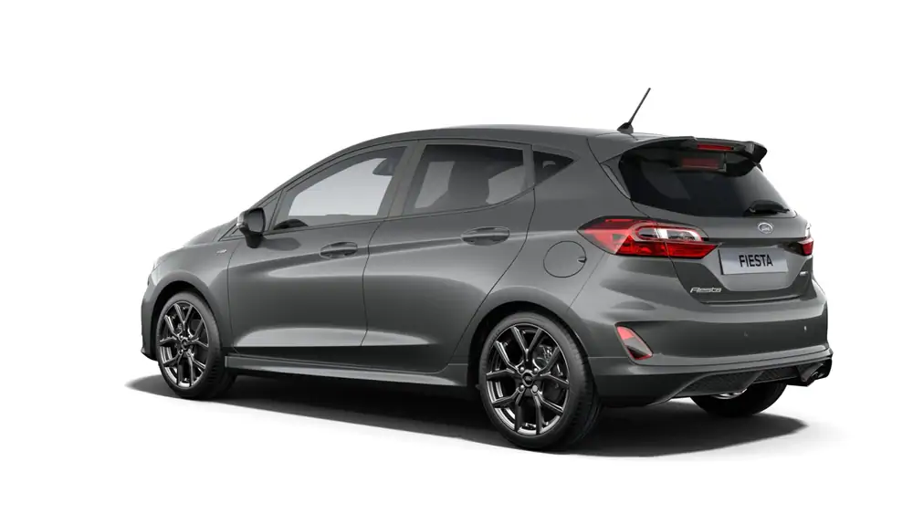 Nieuw Ford Fiesta mca ST-Line 1.0i EcoBoost mHEV 125pk / 92kW A7 JKQ - Speciale metaalkleur "Magnetic" 2