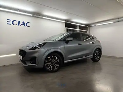 Occasie Ford Puma ST-Line 1.0i EcoBoost mHEV 125pk / 92kW A7 2ZM - Metaalkleur "Solar Silver"