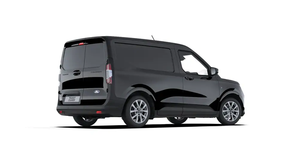 Nieuw Ford V769 transit courier Limited 1.0 Ecoboost 125pk / 92kw A7 1.0 Ecoboost PN4GM - "Agate Black" Metaalkleur 3