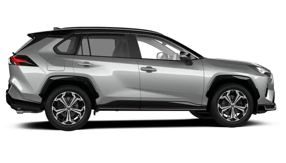 Nieuw Toyota Rav4 plug-in SUV LWB Plug-in CVT Style Plus LHD 2QY - Zircon Silver / Black roof 3