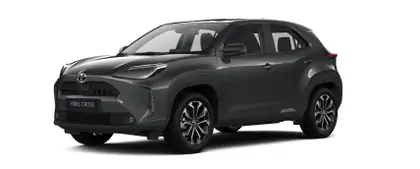 Nieuw Toyota Yaris cross B-SUV 1.5 TNGA HEV 2WD CVT Dynamic Plus 1G3 - DARK GREY METALLIC