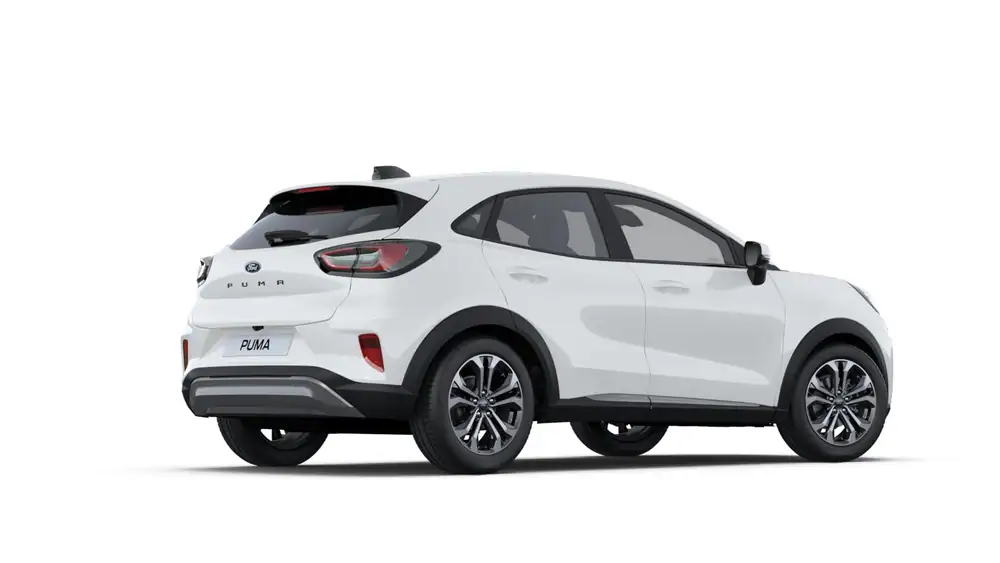 Nieuw Ford Puma mca (bx726) Titanium 1.0i EcoBoost mHEV 125pk / 92kW M6 PN3GZ - "Frozen White" Speciale niet-metaalkleur 4