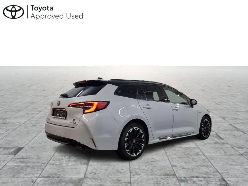 Occasie Toyota Corolla hb & ts Touring Sports 1.8 Hybrid CVT GR Sport L 2PU - WHITE PEARL / BLACK ROOF 13