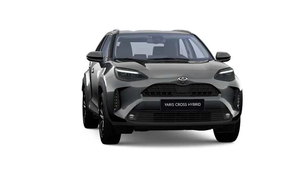 Nieuw Toyota Yaris cross B-SUV 1.5 TNGA HEV 2WD CVT Dynamic Plus 1G3 - Grey Metallic 1