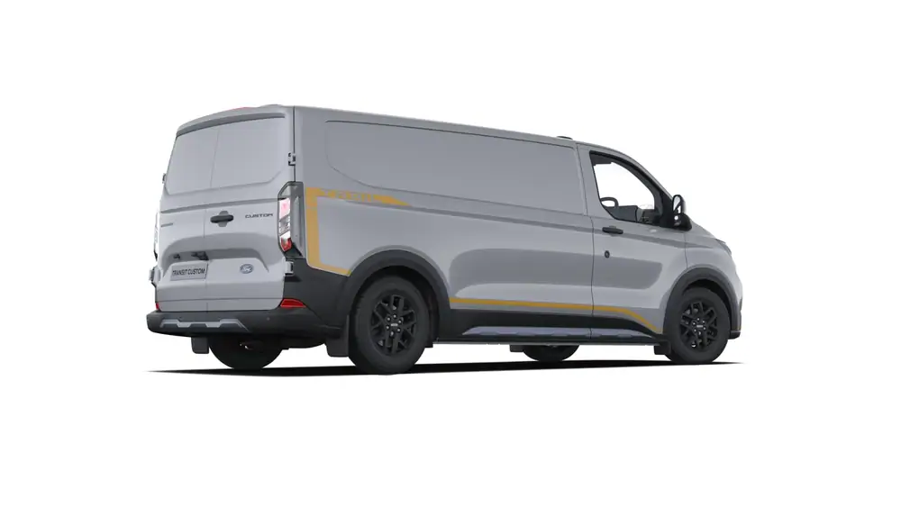 Nieuw Ford Transit custom v710 BESTELWAGEN 320L TRAIL 2.0TD150 T6.2 M6 FWD LWB 2.0 150pk PN4EG - GREY MATTER (Premium solid) 2