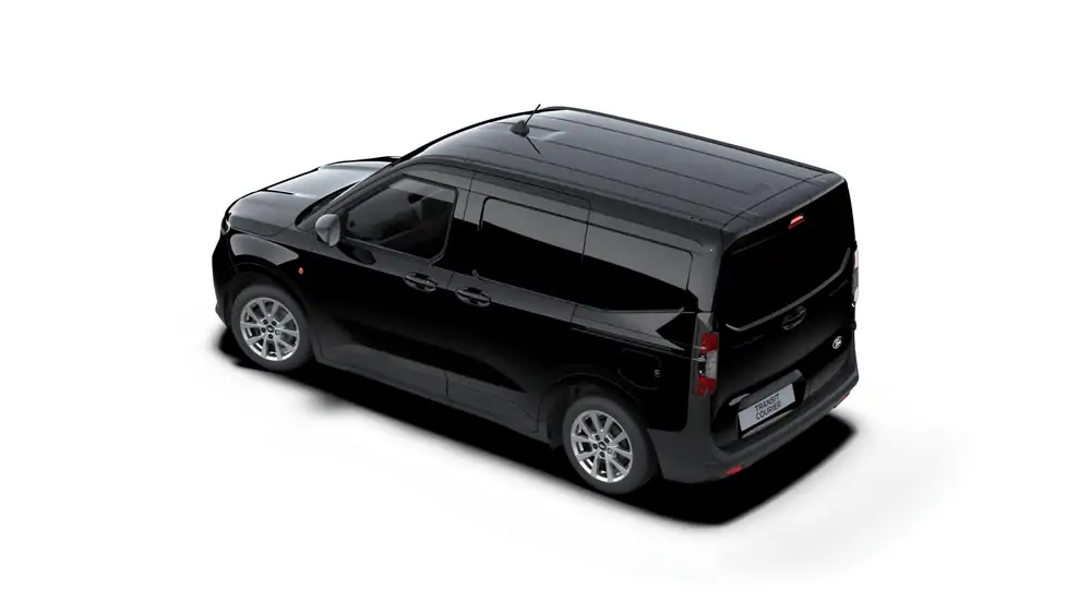 Nieuw Ford V769 transit courier Limited 1.0 Ecoboost 125pk / 92kw A7 1.0 Ecoboost 4GM - "Agate Black" Metaalkleur 4