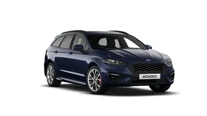 Demo Ford Mondeo ST-Line 2.0 HEV 187pk / 140kW HF35 aut Clipper RJ2 - "Blue Panther" exclusieve metaalkleur