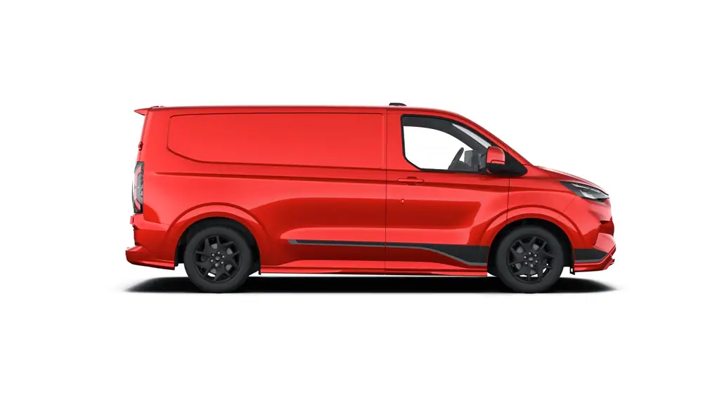 Nieuw Ford Transit custom v710 BESTELWAGEN 320L SPORT 2.5T 227 T62P CT FWD LWB 2.5i 232pk / PN4KY - Metaalkleur: Artisan Red 2