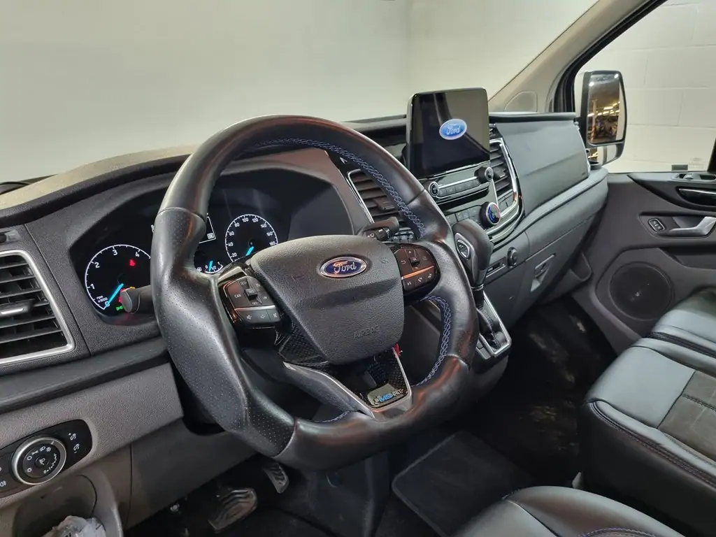 Nieuw Ford Transit custom 320L Multi use: bestelwagen met dubbele cabine L2 Limited A6 AXM - Metaalkleur: Moondust Silver 5