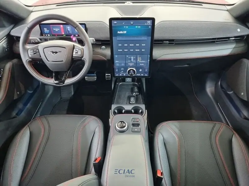 Nieuw Ford Mustang mach-e AWD 76kWh Standard Range 269pk/198kW - A1 7YF - "Rapid Red" Exclusieve metaalkleur 6