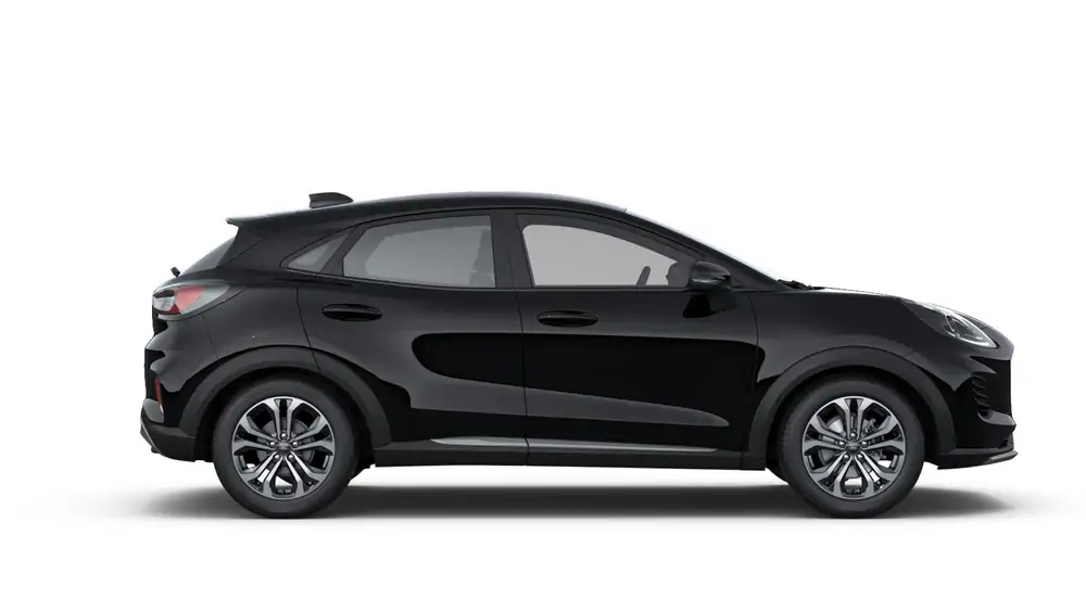 Nieuw Ford Puma mca (bx726) Titanium 1.0i EcoBoost mHEV 125pk / 92kW M6 PN4GM - "Agate Black" Metaalkleur 3