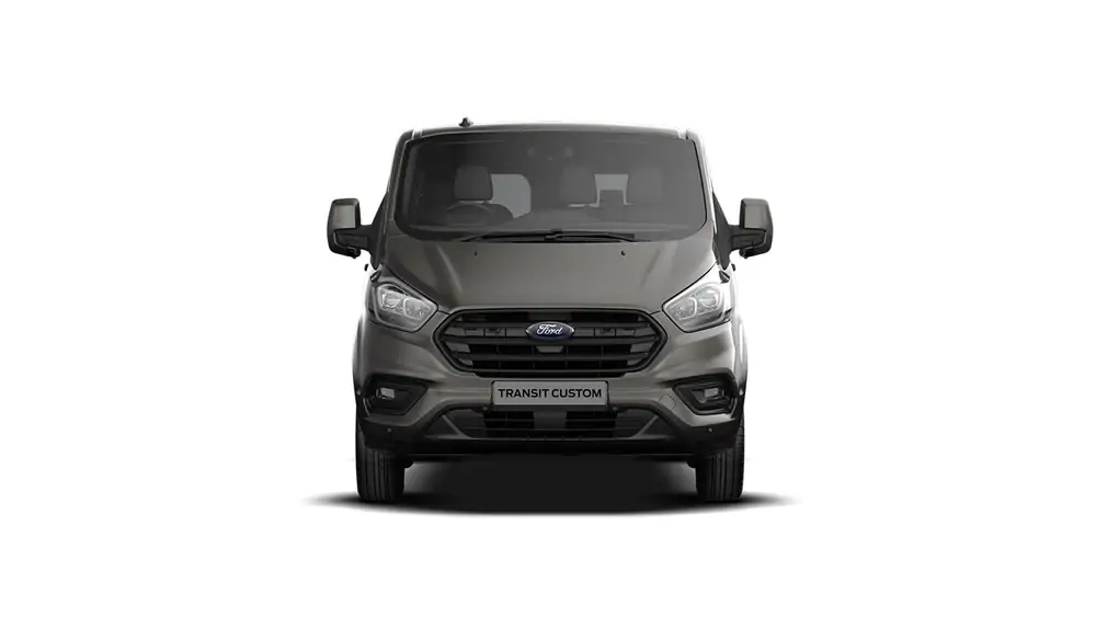 Nieuw Ford Transit custom 320L Multi use: bestelwagen met dubbele cabine L2 Trend A6 2 BYQ - Metaalkleur: Magnetic 4