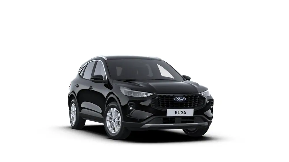 Nieuw Ford Kuga mca Titanium 2.5i PHEV 243pk/178kW - HF55 Auto PN4GM - "Agate Black" Metaalkleur 1