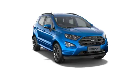 Demo Ford New ecosport ST-Line 1.0i EcoBoost 125pk / 92kW M6 - 5d 6GB - Metaalkleur "Desert Island Blue"