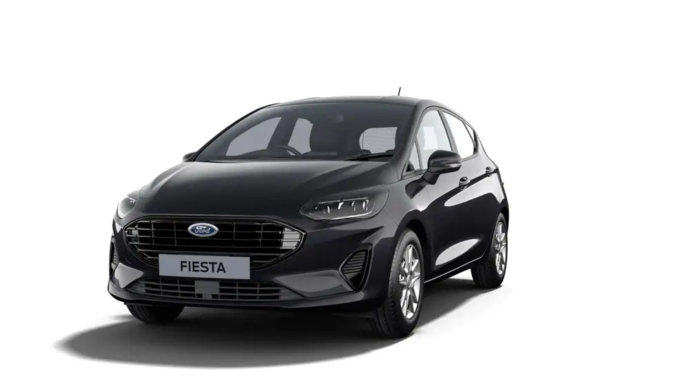 Nieuw Ford Fiesta mca Connected 1.0i EcoBoost 100pk / 74kW M6 2ZB - Metaalkleur "Agate Black" 1
