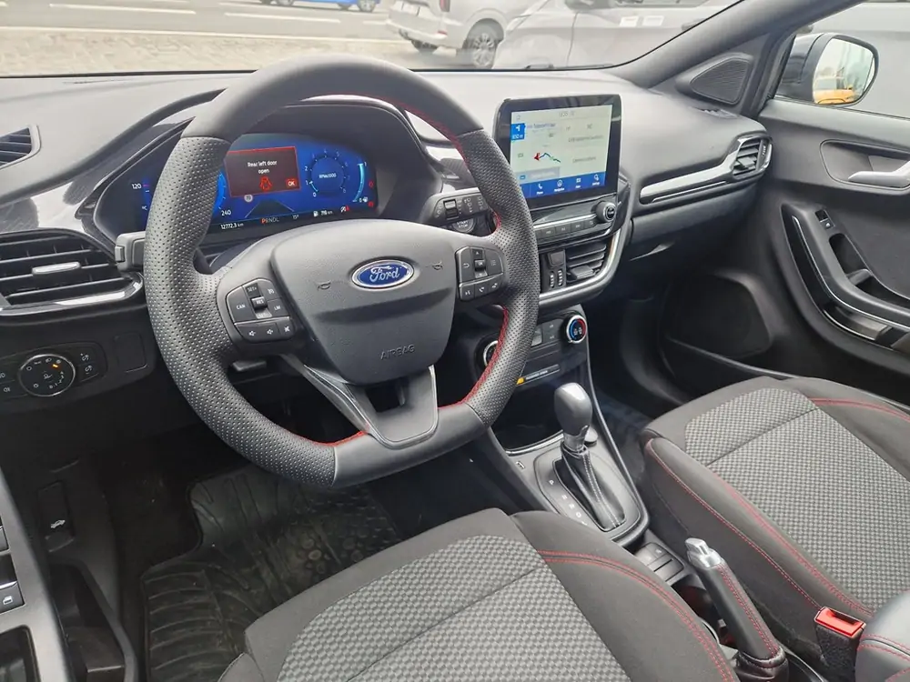 Occasie Ford Puma ST-Line 1.0i EcoBoost mHEV 125pk / 92kW A7 JKD - Metaalkleur "Agate Black" 14