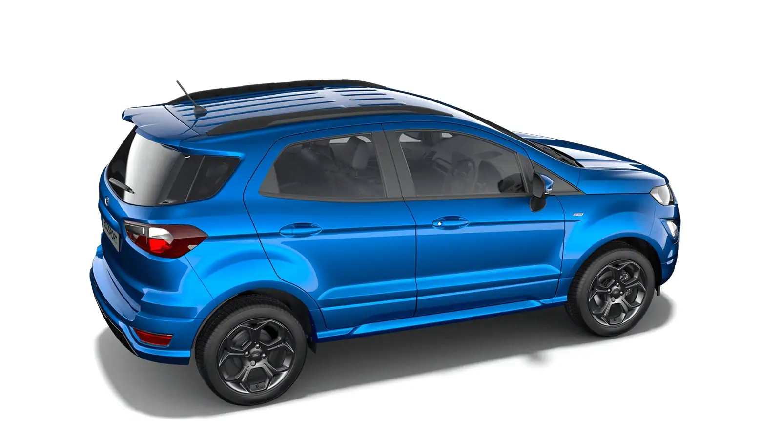 Nieuw Ford New ecosport ST-Line 1.0i EcoBoost 125pk / 92kW M6 - 5d 6GB - Metaalkleur "Desert Island Blue" 4