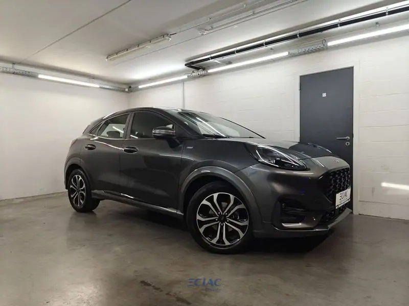 Occasie Ford Puma ST-Line 1.0i EcoBoost mHEV 125pk / 92kW A7 2ZQ - Metaalkleur "Magnetic" 2