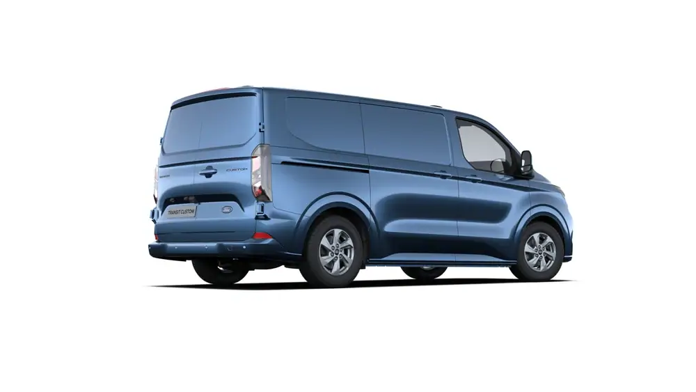 Demo Ford Transit custom v710 BESTELWAGEN 320L LIMITED 2.0TD170 T6.2 A8 FWD LWB 2.0 170pk PN4FT - CHROME BLUE 2