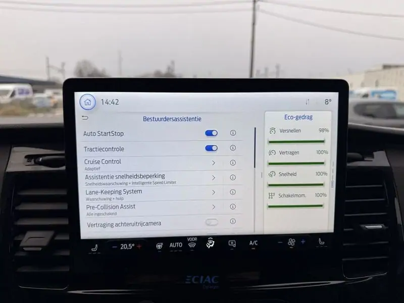 Occasie Ford Transit 2t mca 350L Gesloten bestelwagen L3 Trend M6 2.0 TD 165 pk N1 Euro 73W - Frozen White 31