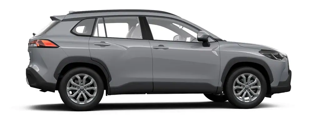 Nieuw Toyota Corolla cross SUV 1.8 Hybrid 2WD CVT Dynamic LHD 1H5 - MANHATTAN GREY METALLIC 3