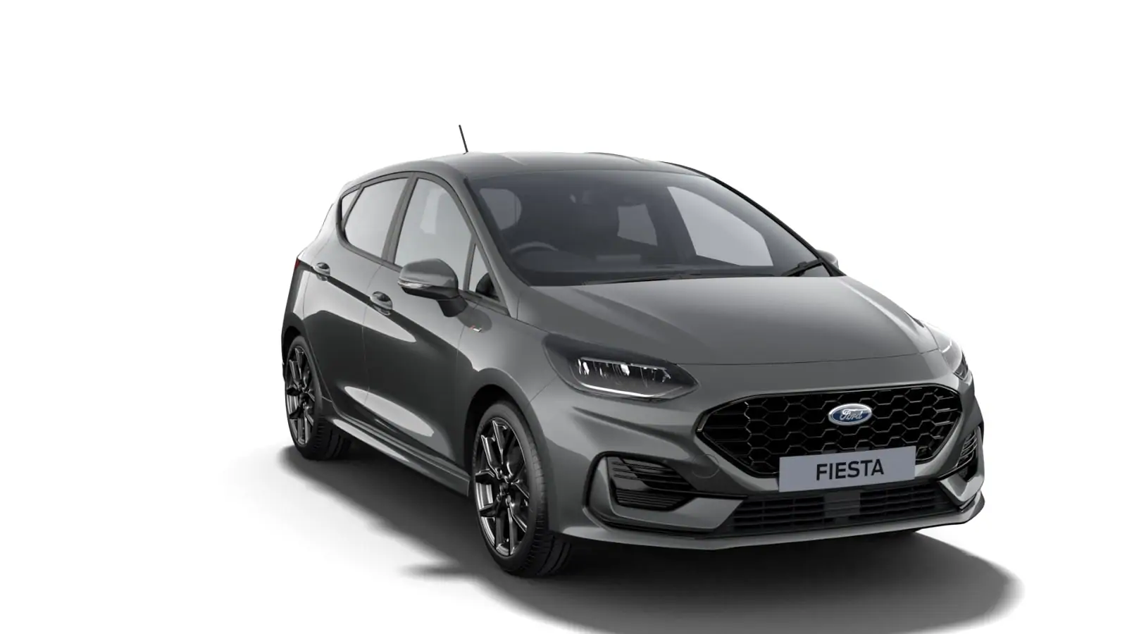 Nieuw Ford Fiesta mca ST-Line 1.0i EcoBoost 100pk / 74kW M6 JKQ - Speciale metaalkleur "Magnetic" 4