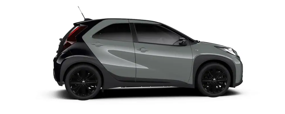 Nieuw Toyota Aygo x Hatchback 1.0L CVT Black Edition LHD 2VN - Urban Khaki (6X3)/ Black Mica 2