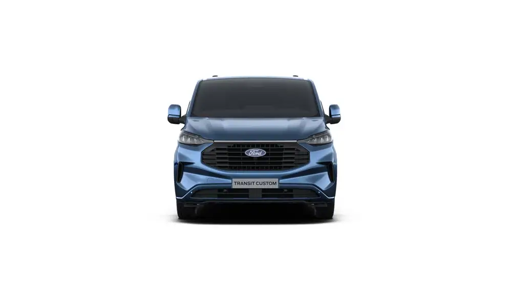 Nieuw Ford Transit custom v710 BESTELWAGEN 300S LIMITED 2.0TD150 T6.2 M6 FWD SWB 2.0 150pk PN4FT - Metaalkleur: Blue Metallic (Chrome Blue) 1