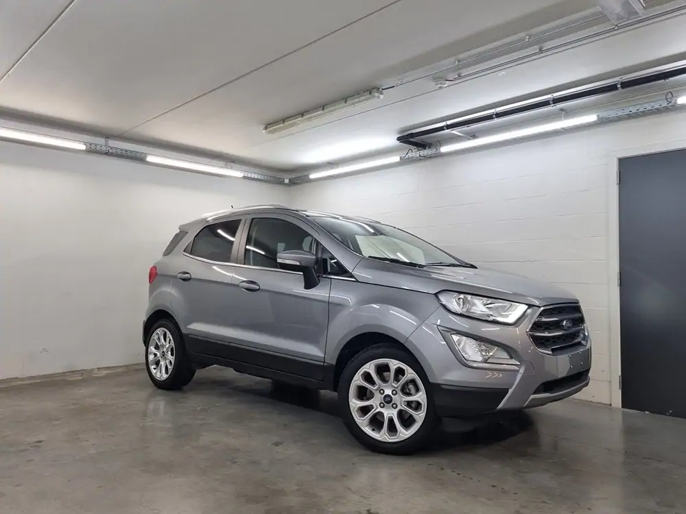 Occasie Ford New ecosport Titanium 1.0i EcoBoost 125pk / 92kW M6 - 5d 6GM - Metaalkleur "Solar Silver" 2
