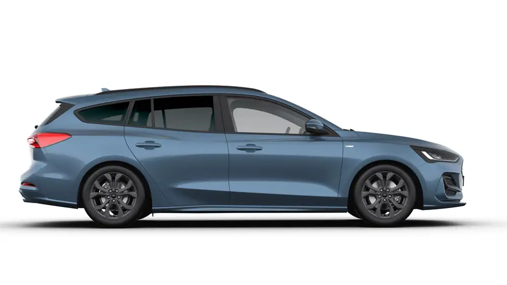 Nieuw Ford Focus mca ST-Line X 1.0i EcoBoost 155pk / 114kW mHEV A7 - Clipper PN4FT - "Chrome Blue" Metaalkleur 2