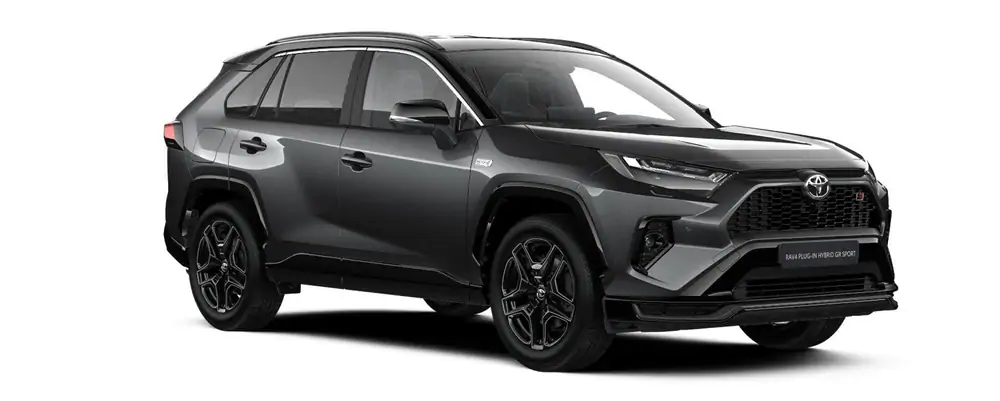 Nieuw Toyota Rav4 plug-in SUV LWB Plug-in CVT GR Sport LHD 2QZ - Grey Metallic / Black 2