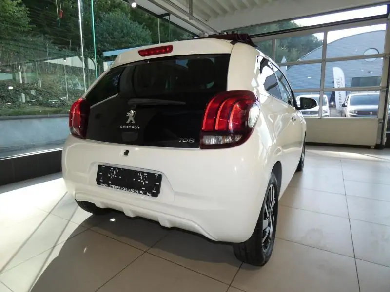 Occasion Peugeot 108 Active Top Blanc (WHITE) 4