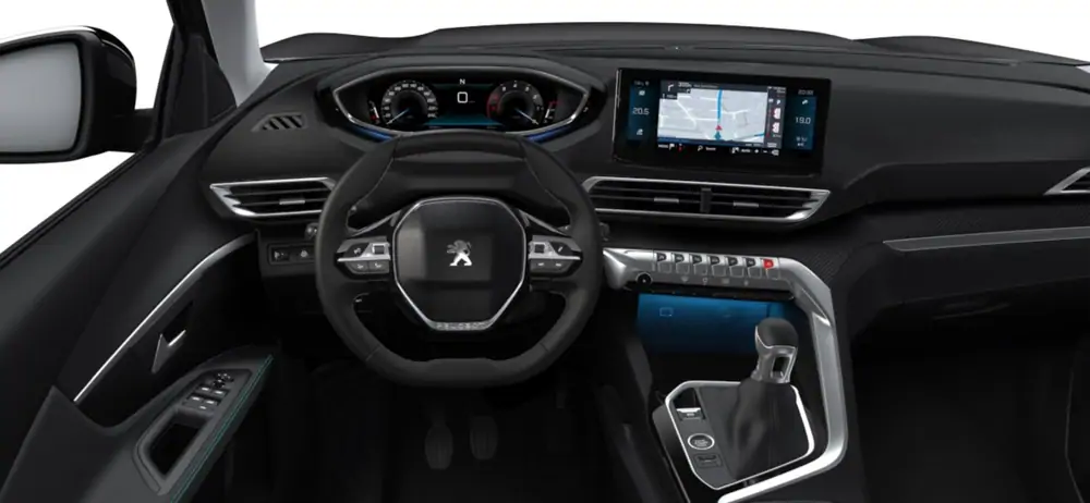 Nouveau Peugeot 3008 SUV Allure 1.2 PureTech 130ch ? 6.4 S&S Manuelle 6 vitesses Gris Platinium (M0VL) 10
